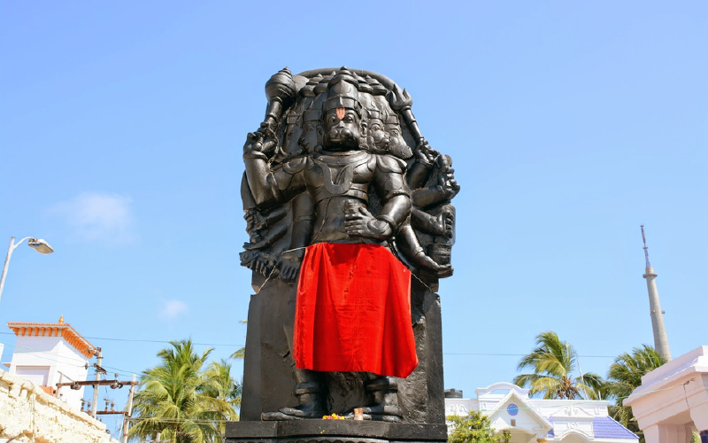 Panchamukhi Hanuman Temple and Floating Stones